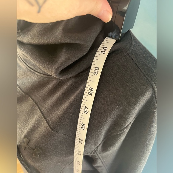 Under Armour mock neck sweatshirt Size L Dark Gray - Picture 3 of 9